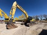 Front of used Komatsu Excavator for Sale